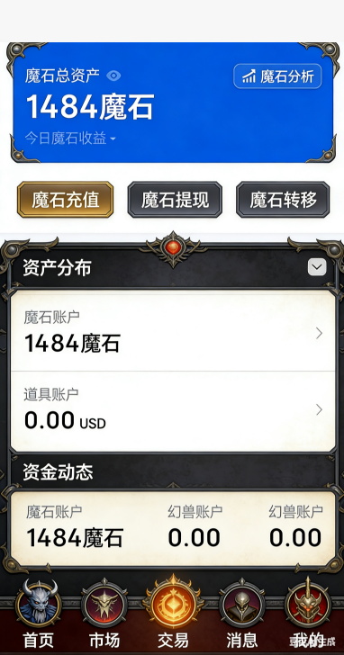 互通魔域私服新手野外场景